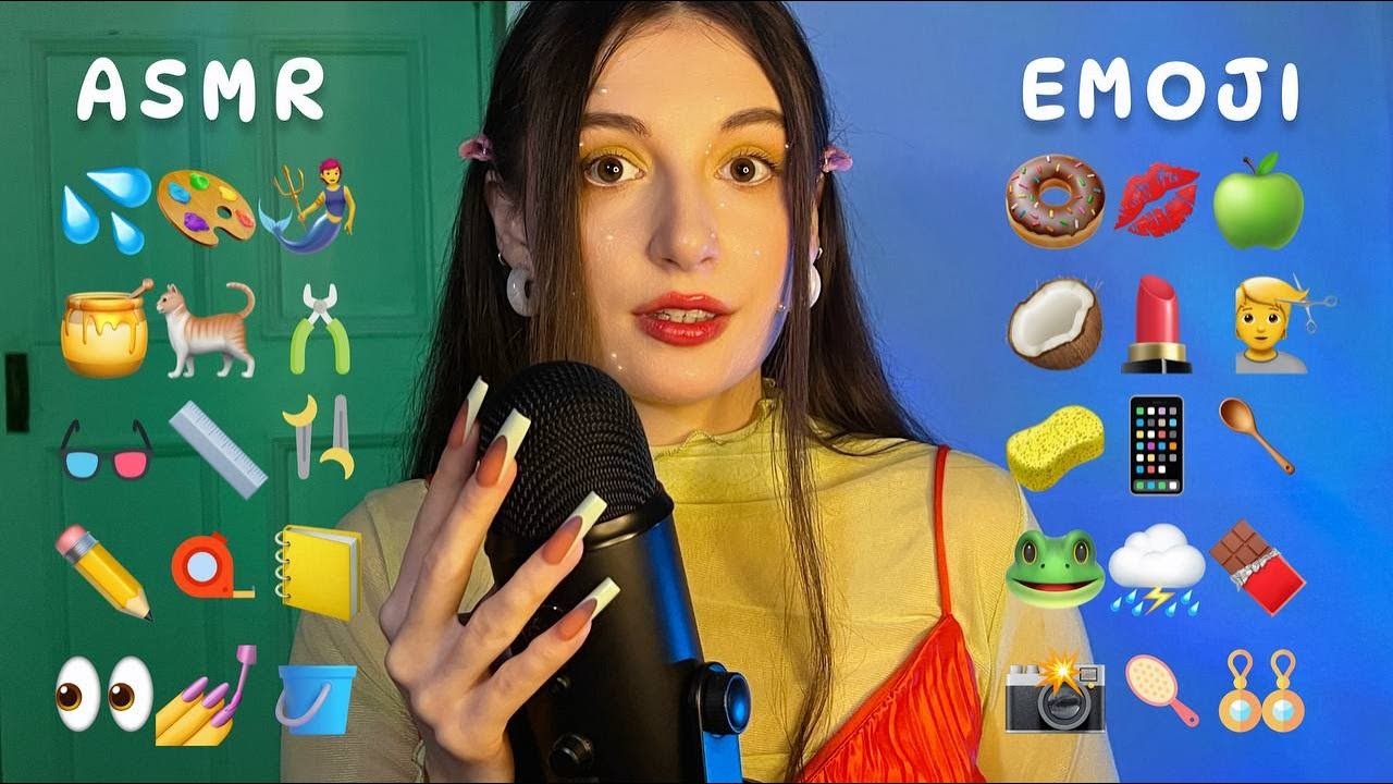 ASMR Emoji Challenge 😴 XXL Version💋