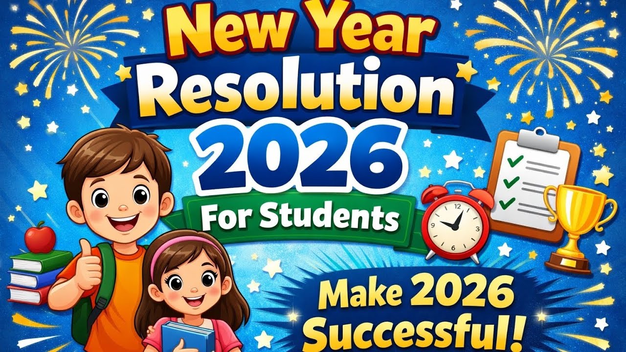New Year Resolution 2026 for Students | Study Goals & Success Habits