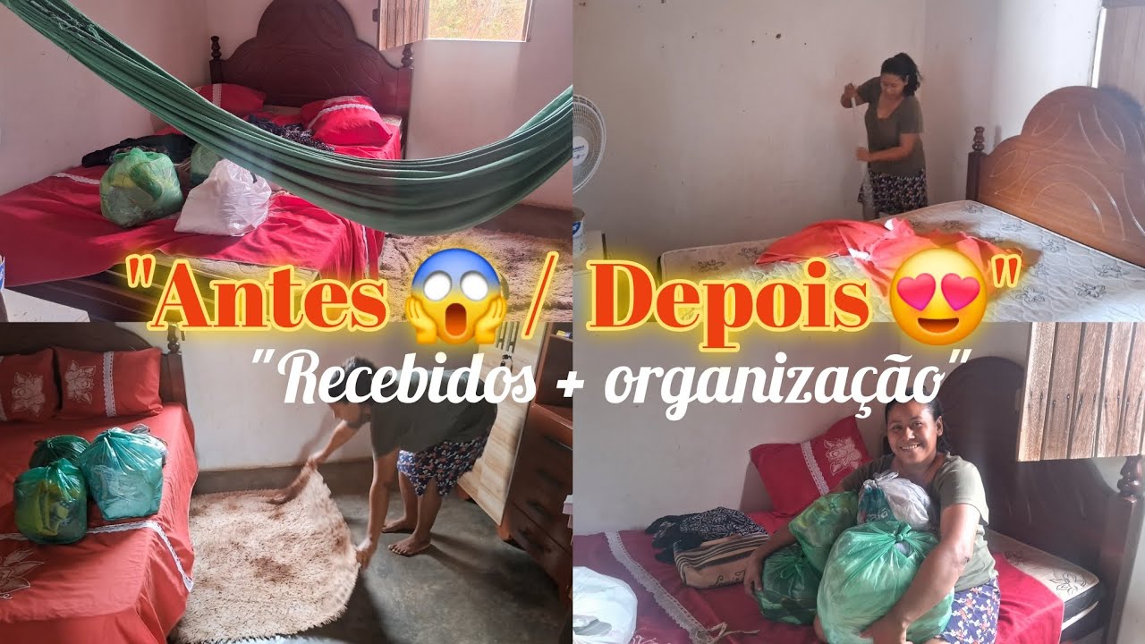 "VLOG"  NÃO SEI COMO CHEGOU A ESSE PONTO 😱 // ORGANIZAÇÃO + RECEBIDOS 