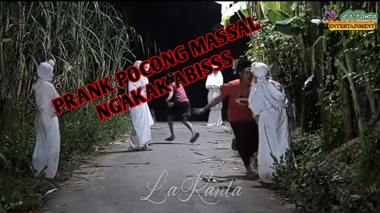 PRANK POCONG MASSAL BY La Ranta |  PRANK GHOST | PRANK KUNTILANAK