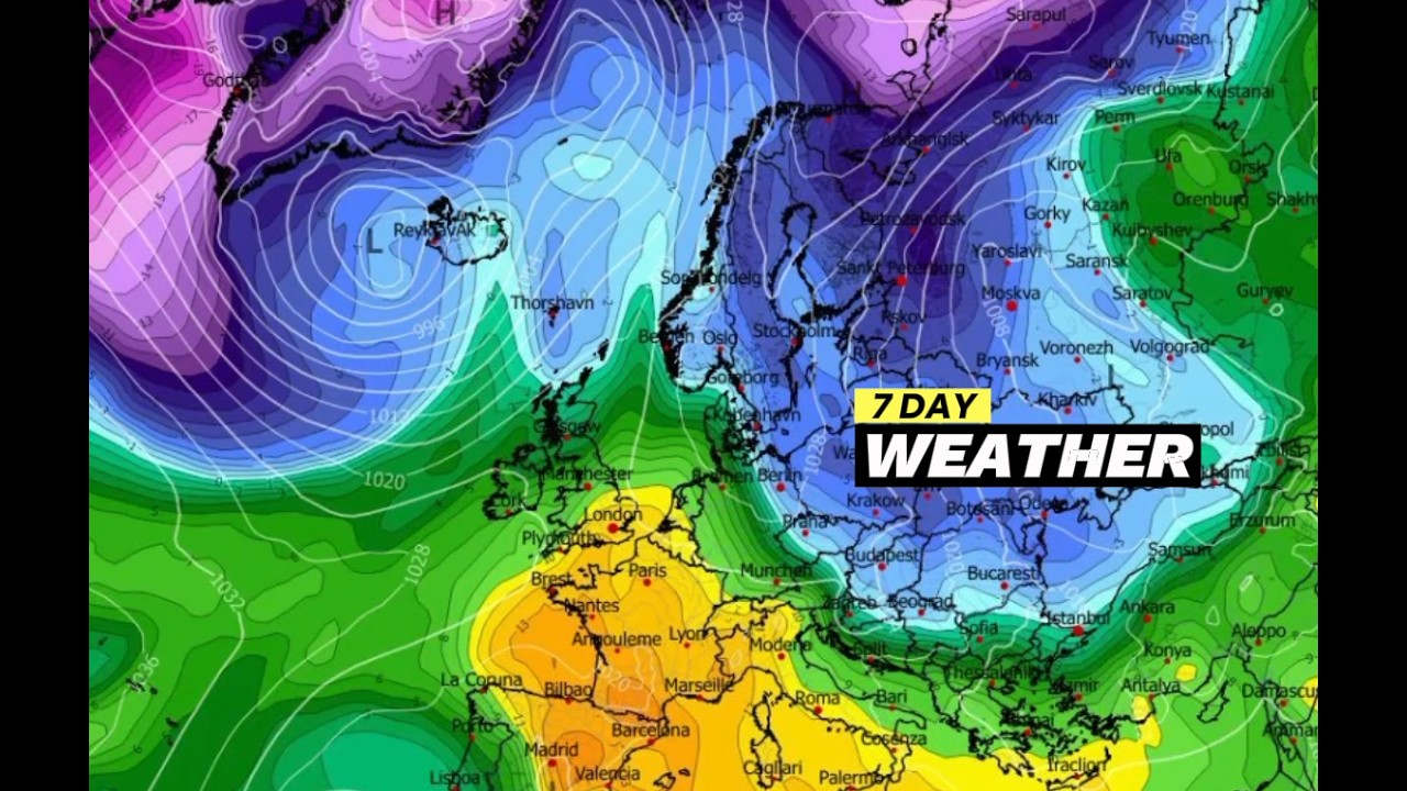 European Weather | GFS Model in 850 hPa April 18, 2026 l Europe Temperature