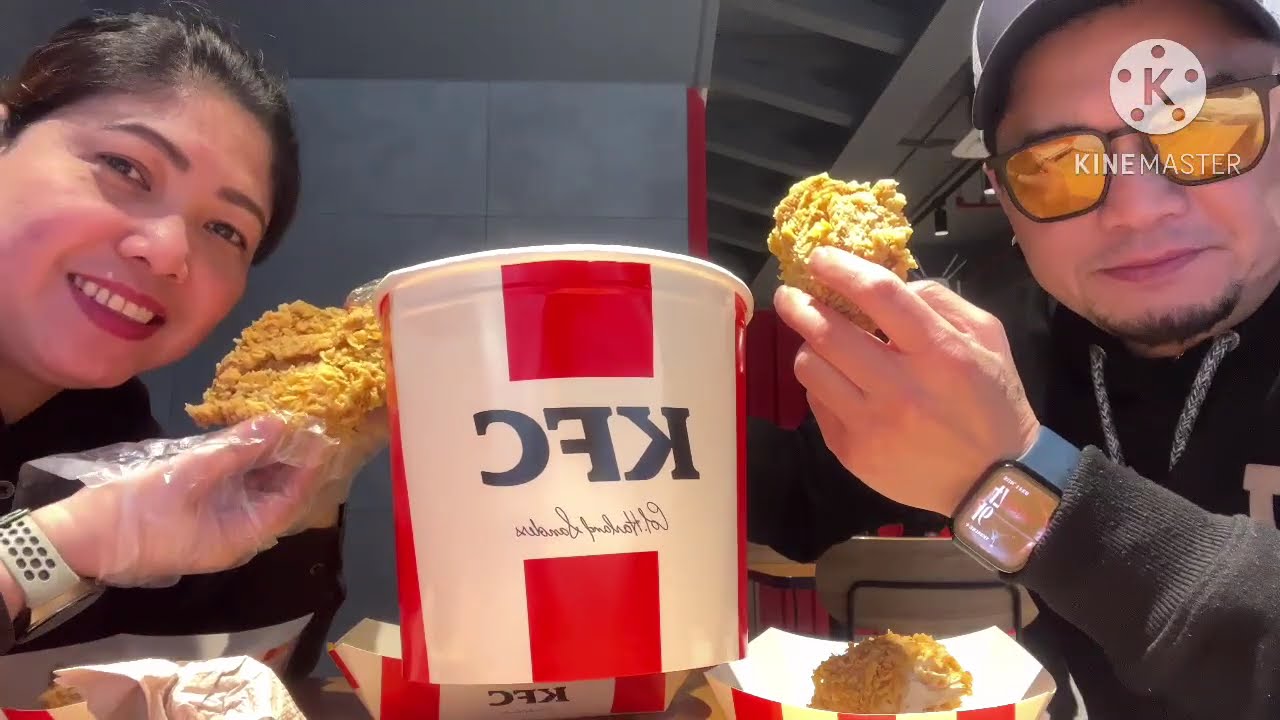 THE best Talaga ang KFC isang Bucket ubus Namin