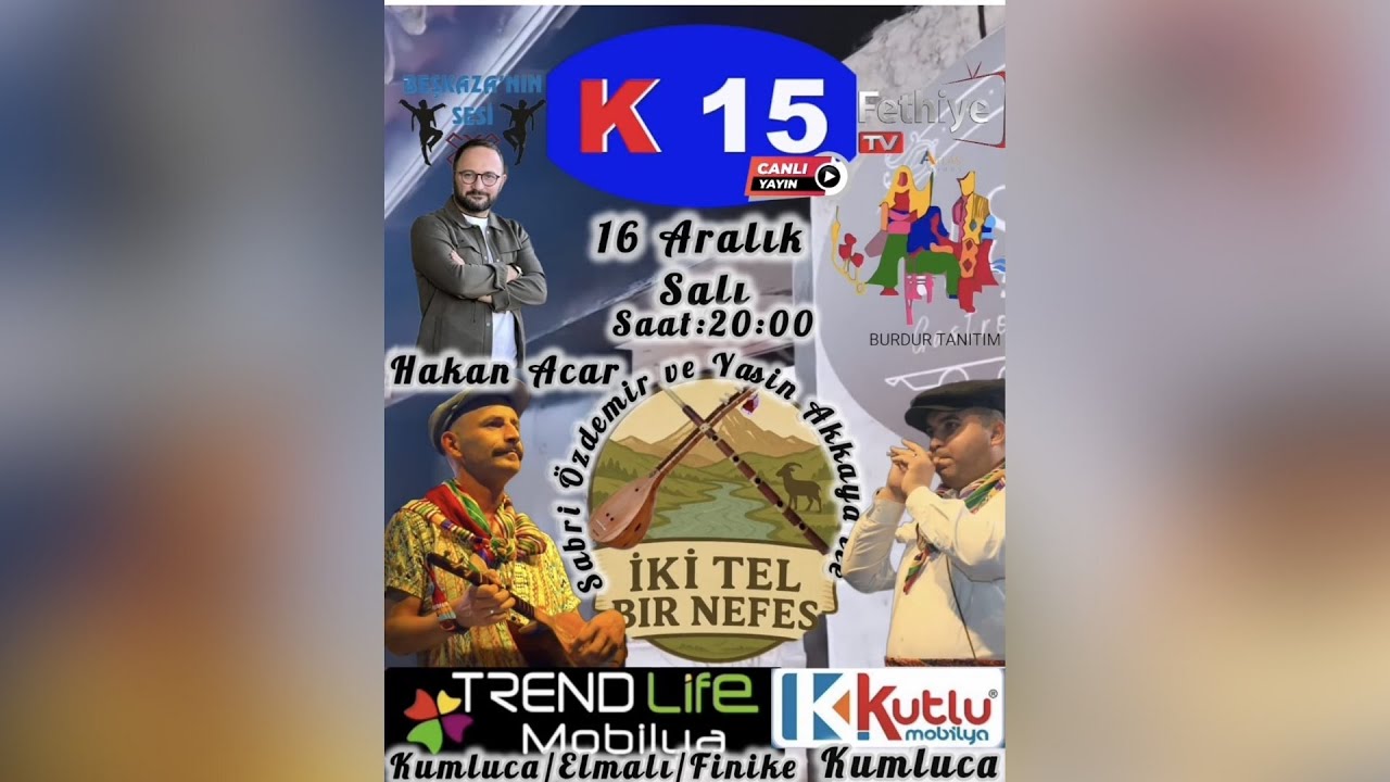 Sabri Özdemir Ve Yasin Akkaya İle İki Tel Bir Nefes 3.Bölüm - Hakan Acar