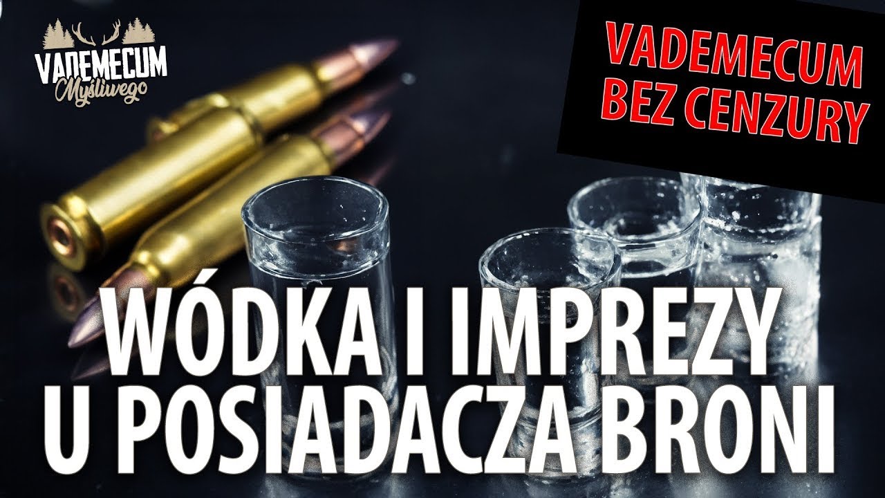 Czy posiadając broń, mogę spożywać alkohol?