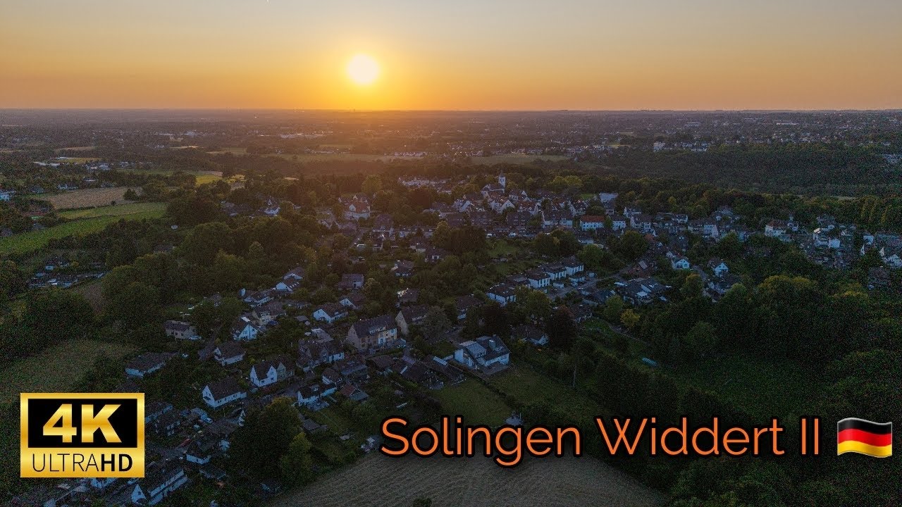 SOLINGEN WIDDERT II 🇩🇪 by DRONE - 4K [Ultra HD]