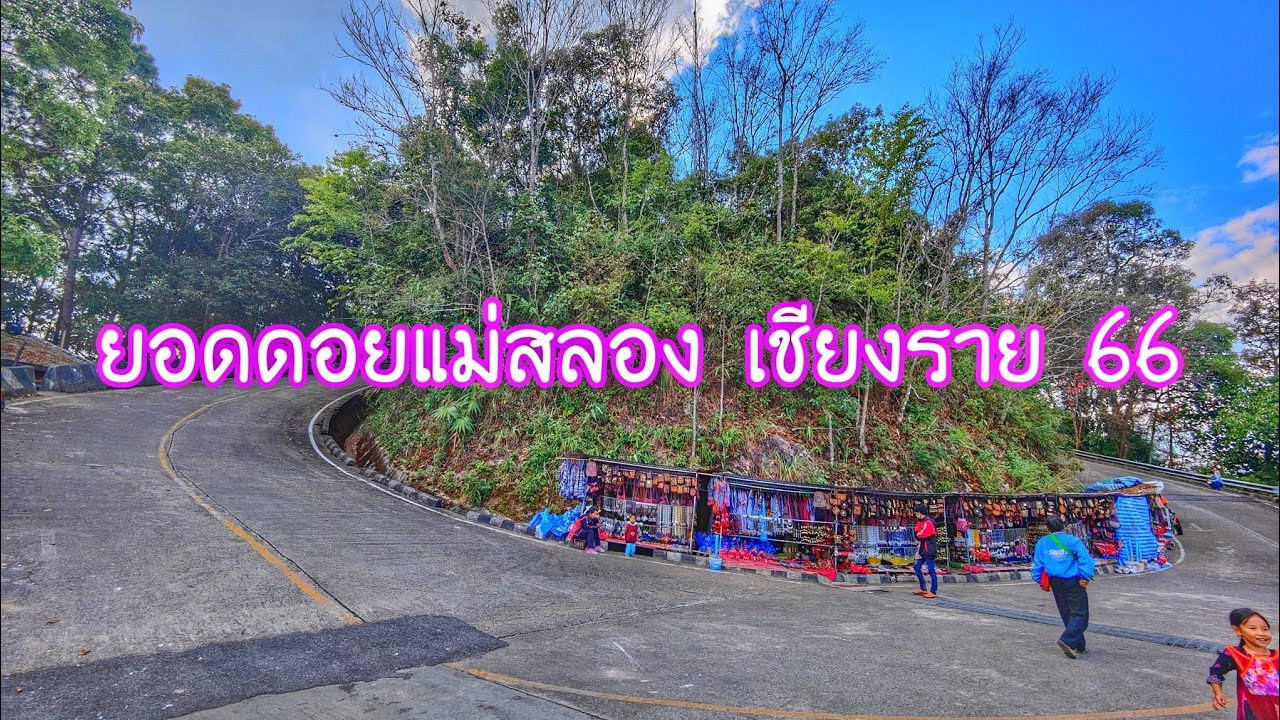 อัพเดทเส้นทางขึ้นชมยอดดอยแม่สลอง เชียงราย (เส้นทางชมตลาดและพระธาตุศรีนครินทร์ฯ