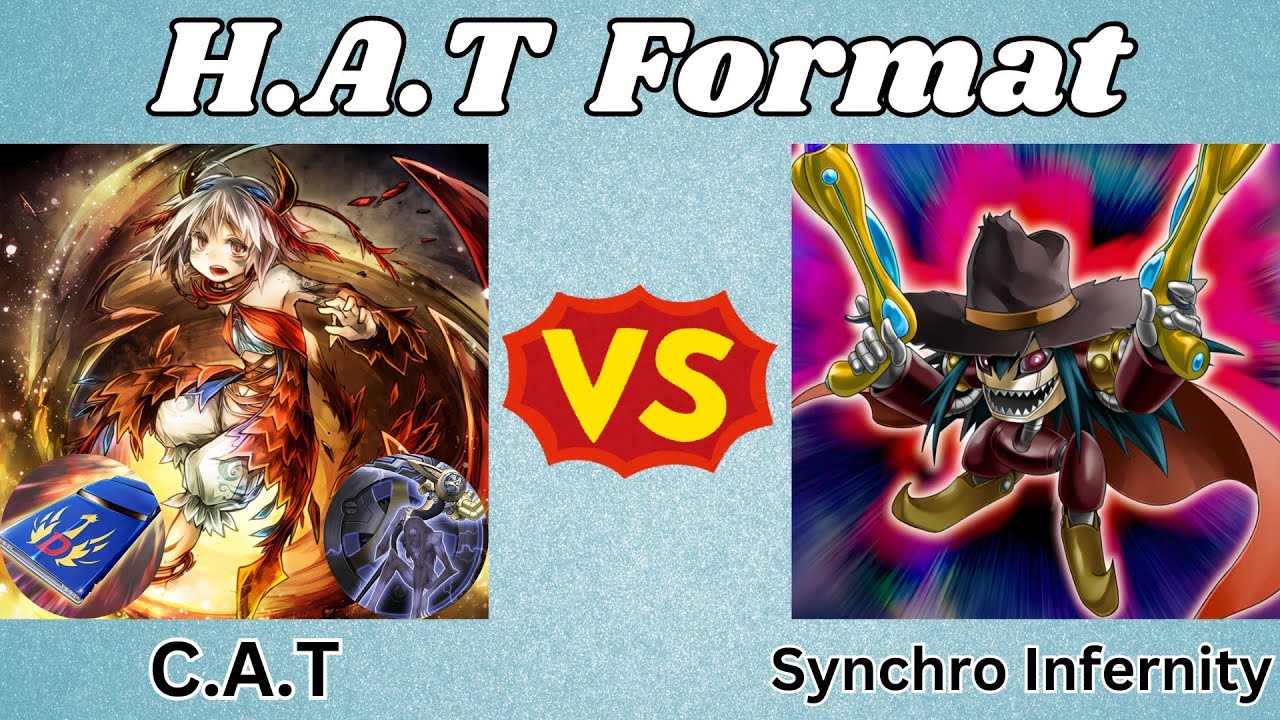 CAT Vs Synchro Infernity! | HAT Format Replay Review! | (2014 Yu-Gi-Oh! WCQ)
