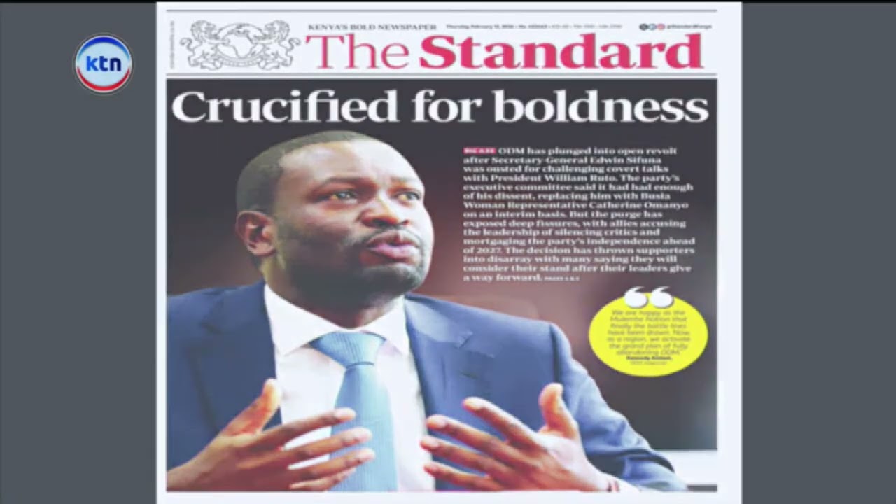 The Bold Standard: Crucified for boldness