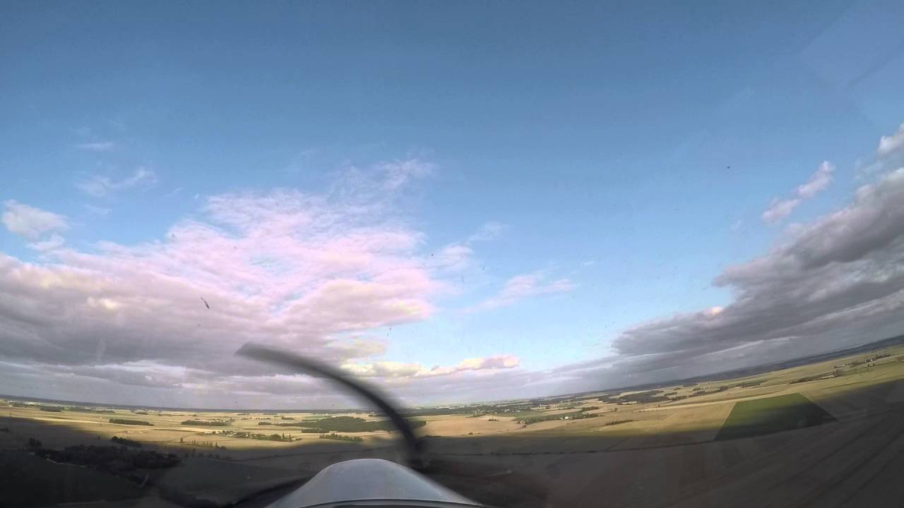 LFAI sur DA20 JH, : exercice d&rsquo;int&eacute;gration avec verticale terrain !