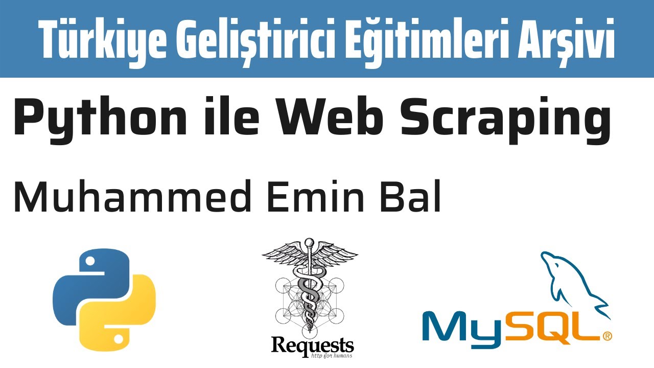 Python ile Web Scraping | Muhammed Emin Bal | TGEA #5