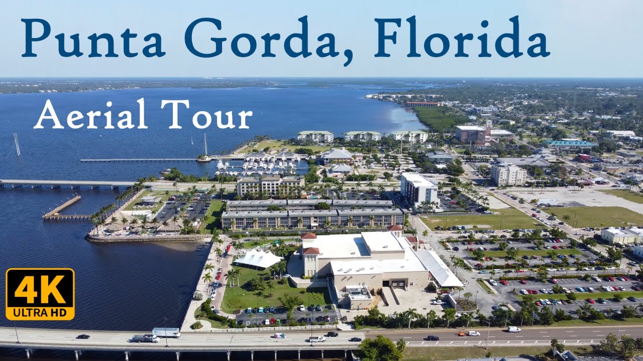Punta Gorda na Florydzie &ndash; wycieczka dronem lotniczym
