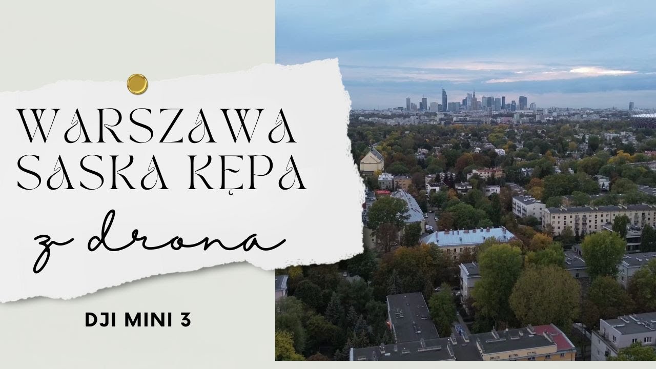 Saska Kępa, Warszawa | DJI Mini 3