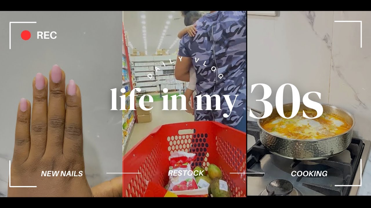 Life in my 30s as a mom | days in my life| cooking, maintenance | laundry + more