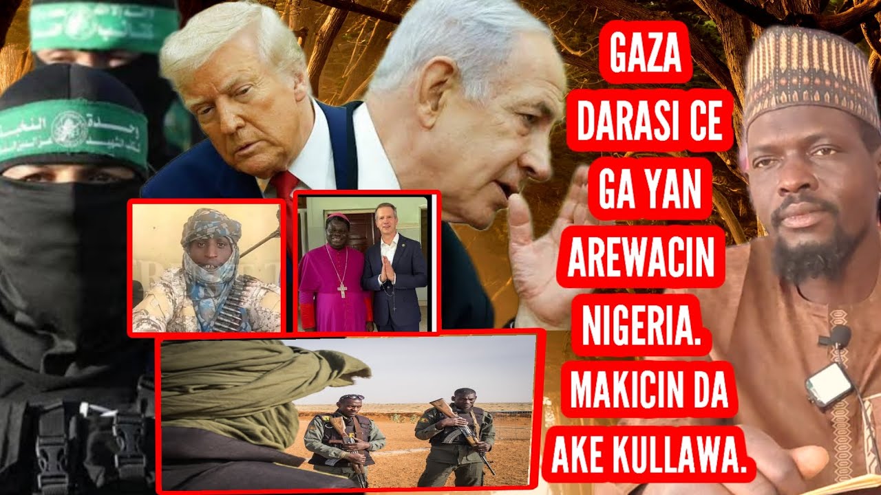 matakan Amurka da  isra'ila na rusa Gaza, darasi ga yan Arewa kan makircin da aka kullo musu. 