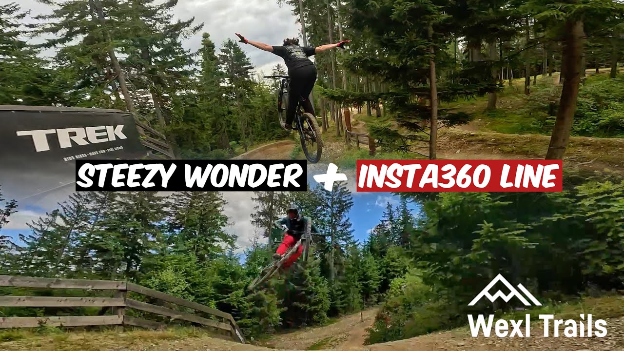 Steezy Wonder + Insta360 Line | Wexl Trails 2025 | Dani & Mandy MTB