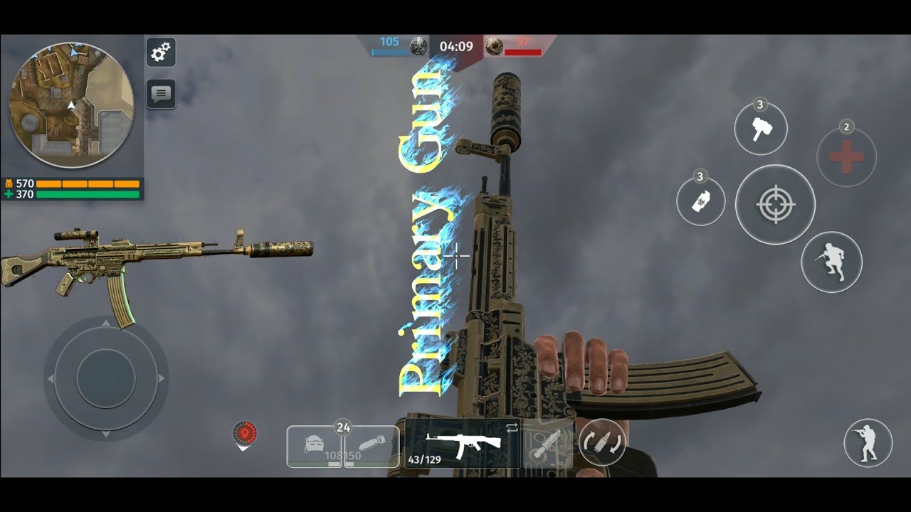 World War 2 Battle Combat Primary Assault Rifle StG44 ELITE MAX damage + Full Gadget Gameplay