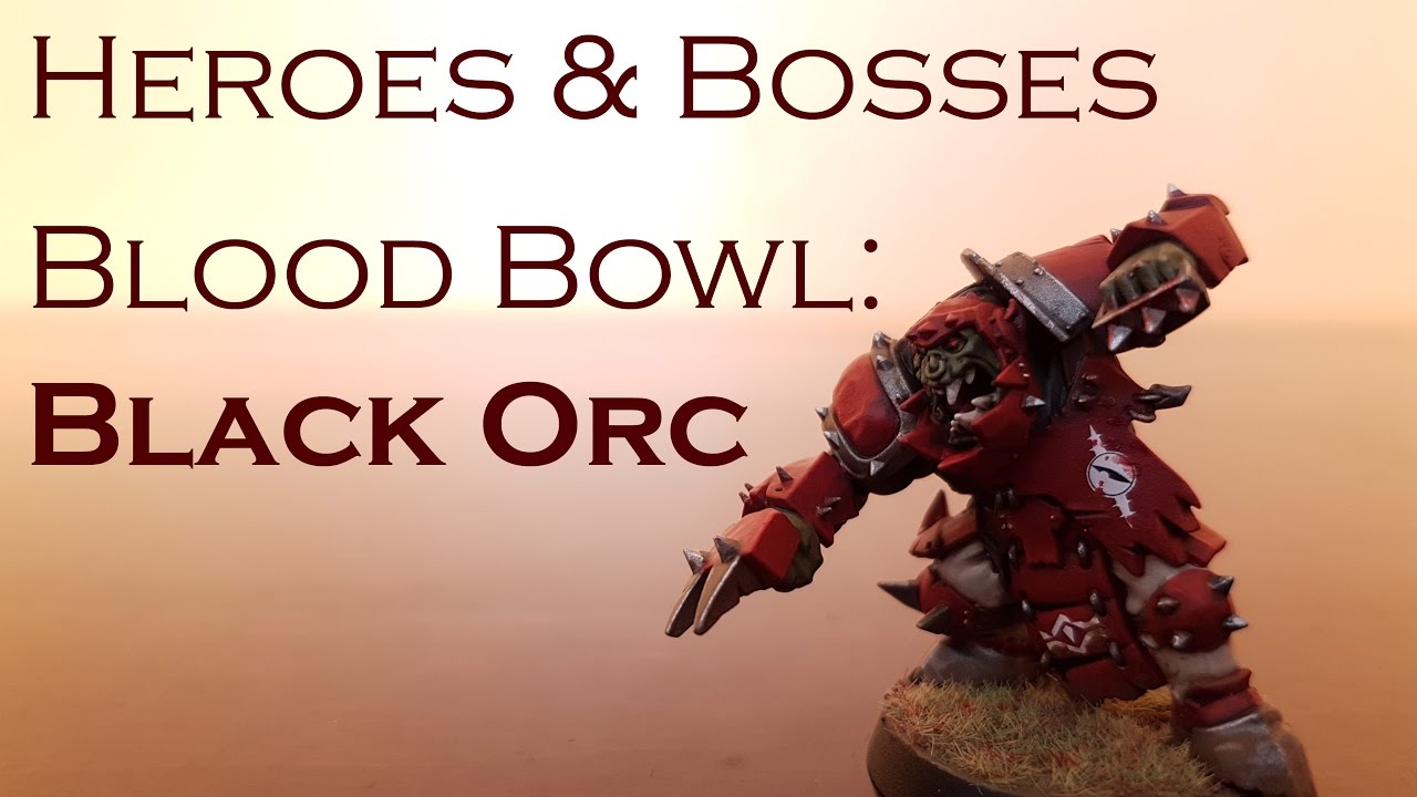 Black Orc Painting Guide (Blood Bowl 2016)