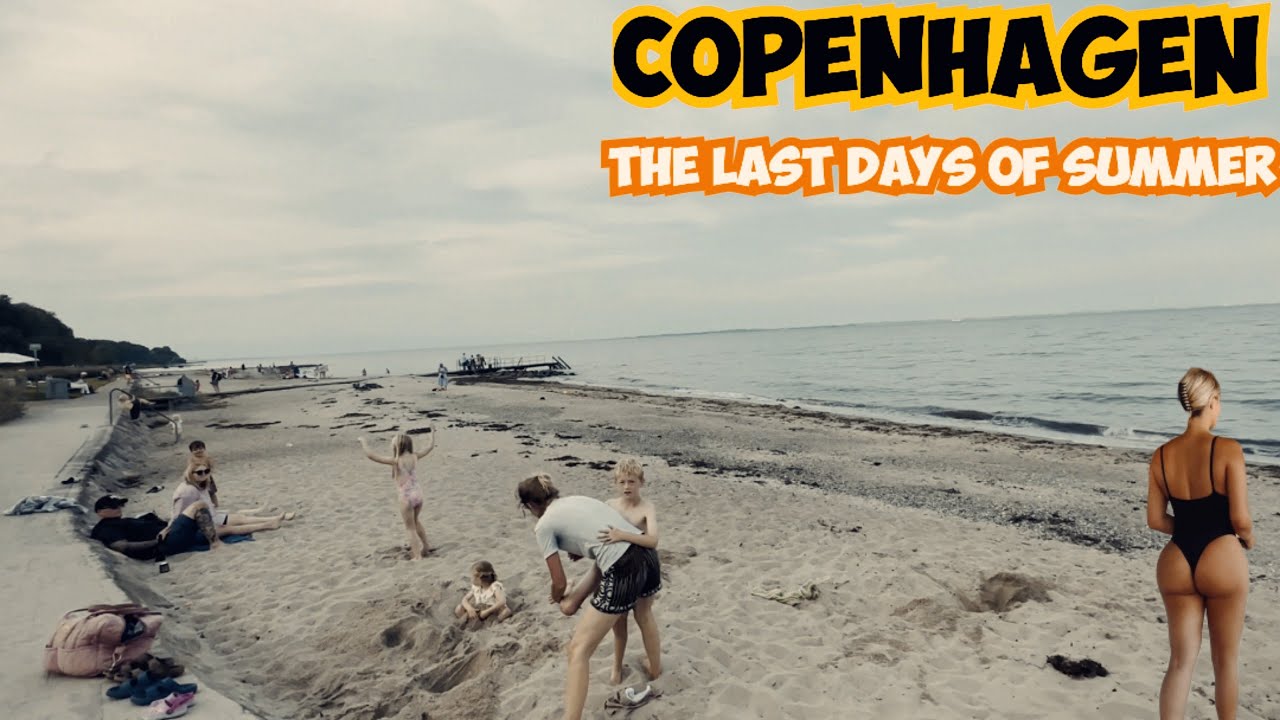 beach walking tour | Copenhagen | Denmark | The last days of summer 🌞| walk with me | Beach | bikini