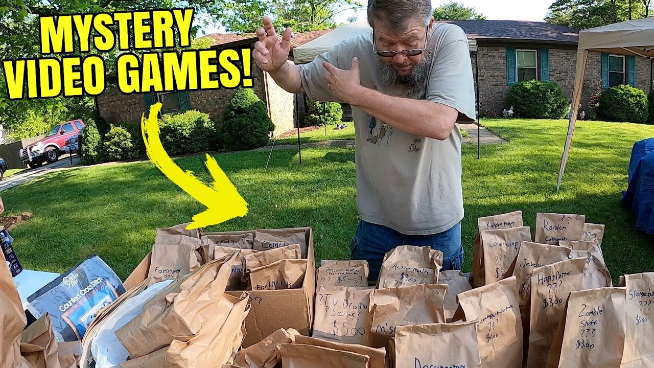 I CAN'T RESIST A YARD SALE MYSTERY!