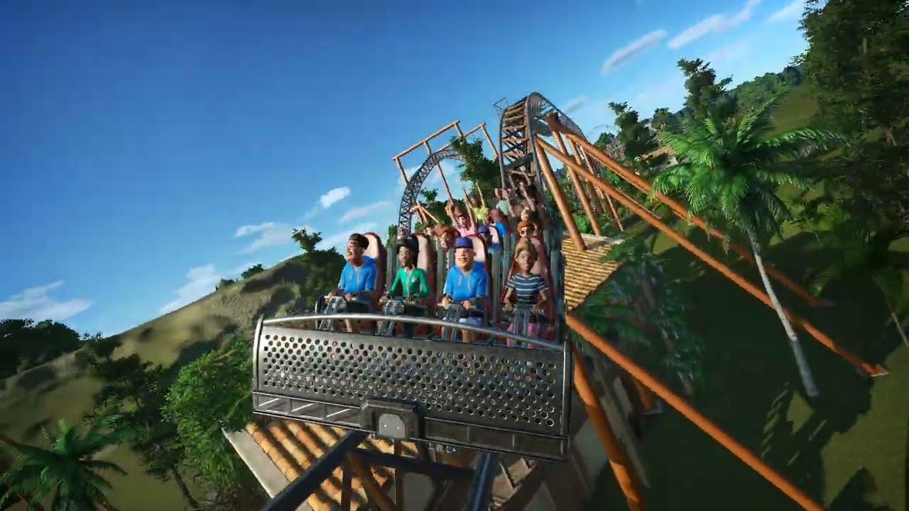 Planet Coaster - Voltron Coaster offride
