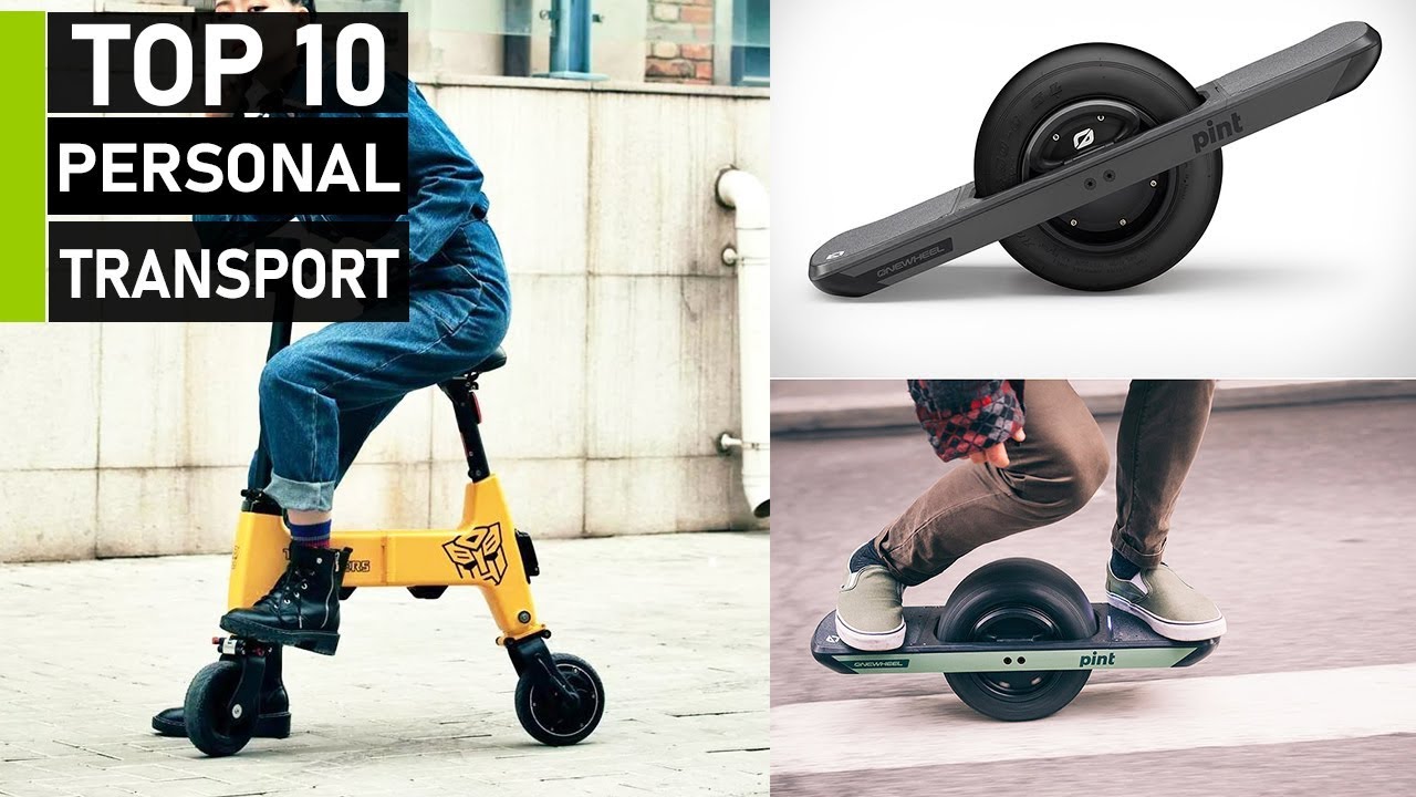 Top 10 Smartest Personal Transport Gadget Innovations
