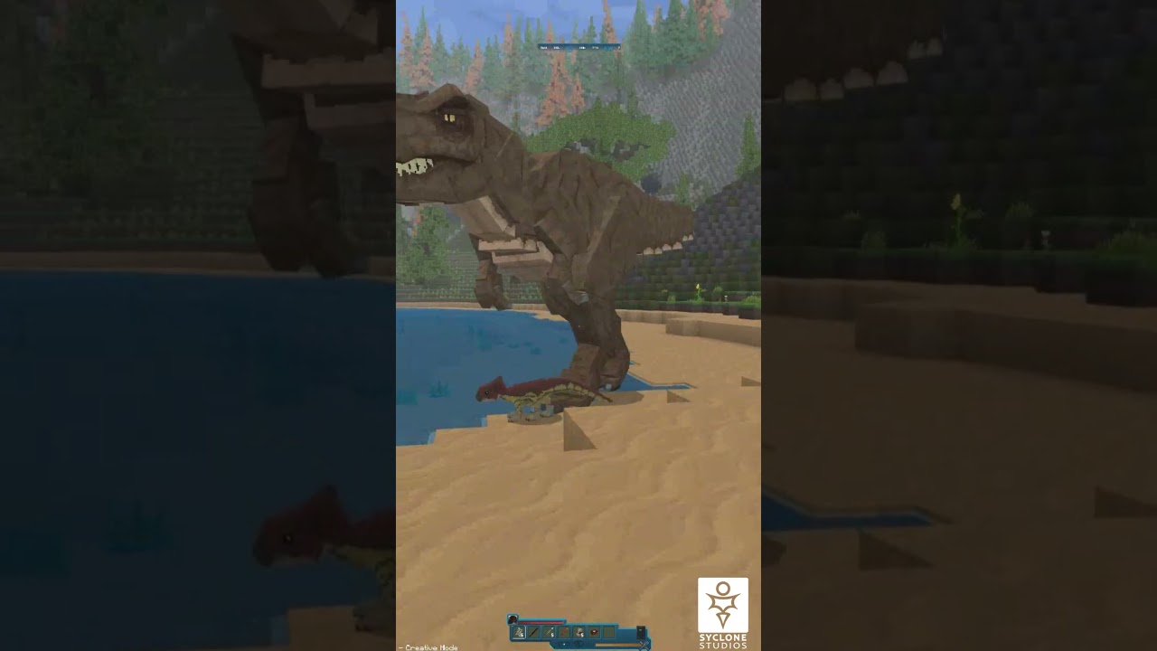 Jurassic World Add-On: ROARING T-REX!!