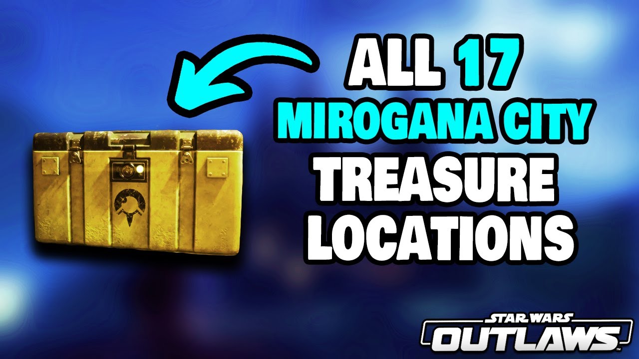 ALL 17 Mirogana City Treasure Locations in Star Wars Outlaws
