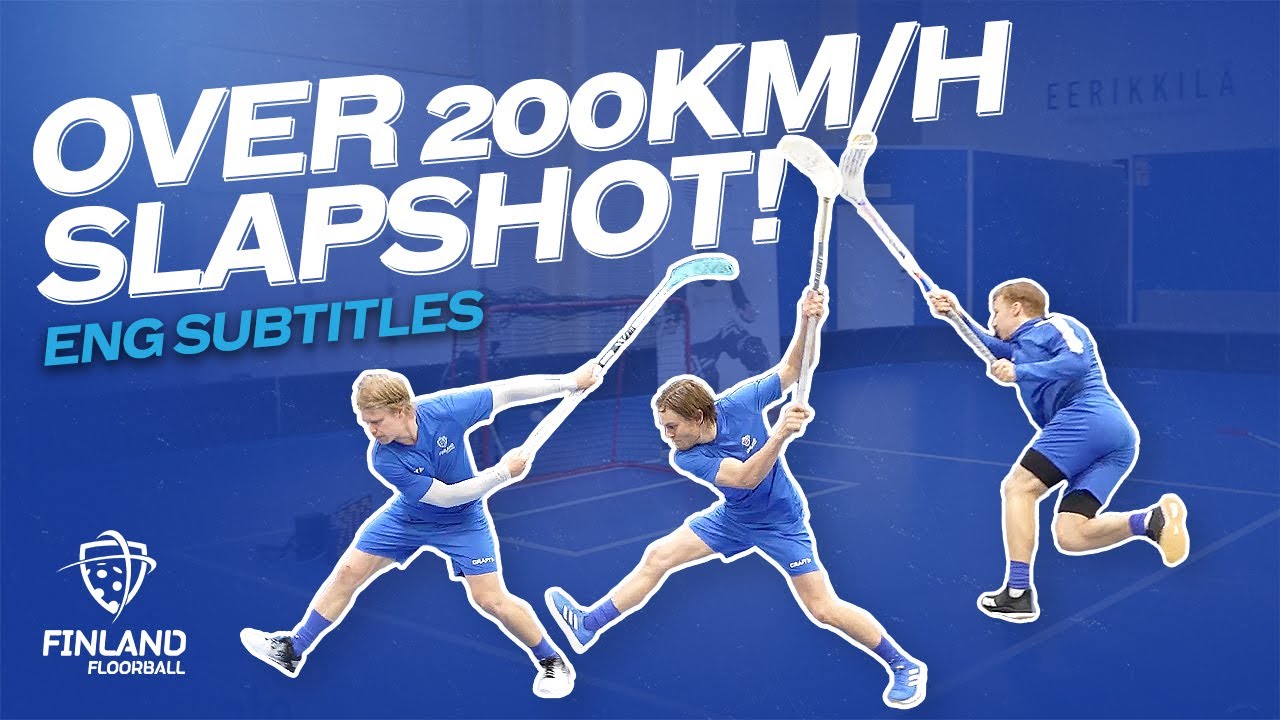 Over 200 km/h! Who has the hardest floorball shot? (🇬🇧 ENGLISH SUBTITLES)