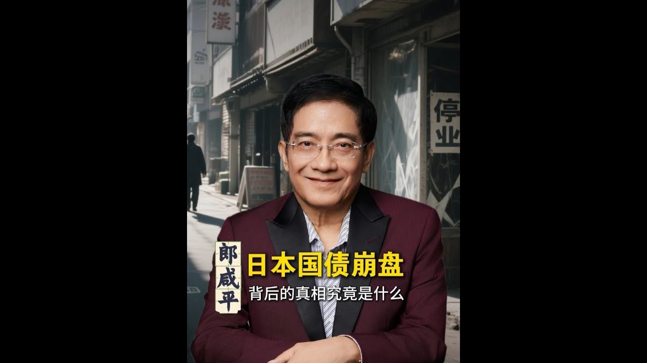 日本国债崩盘，背后的真相究竟是什么？ #认知 #经济 #郎咸平 #思考