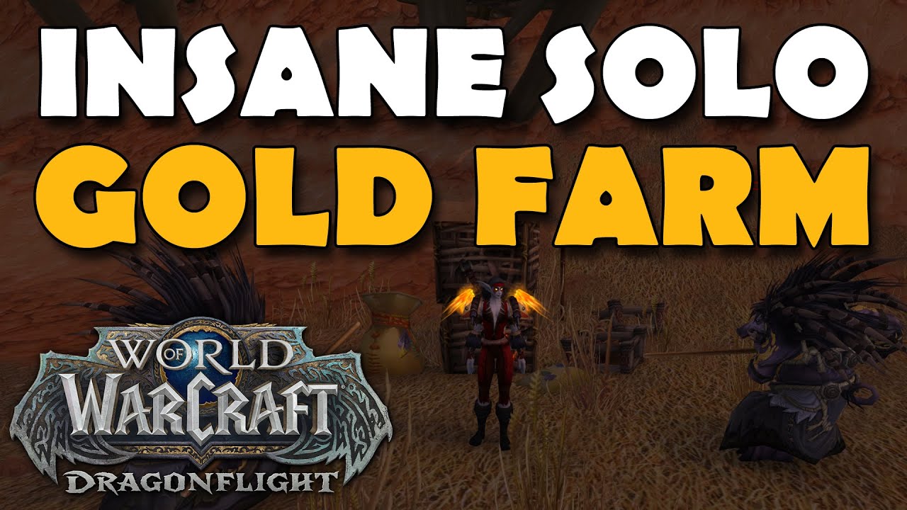 INSANE SOLO GOLD FARM, Is Even Better NOW! Dragonflight Gold Making!