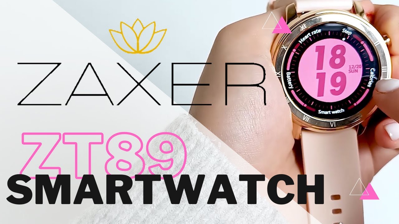 SMARTWATCH ZAXER ZT89 - przegląd menu i funkcji