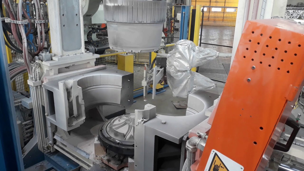 Gravity and low pressure die casting - Dry Lub System