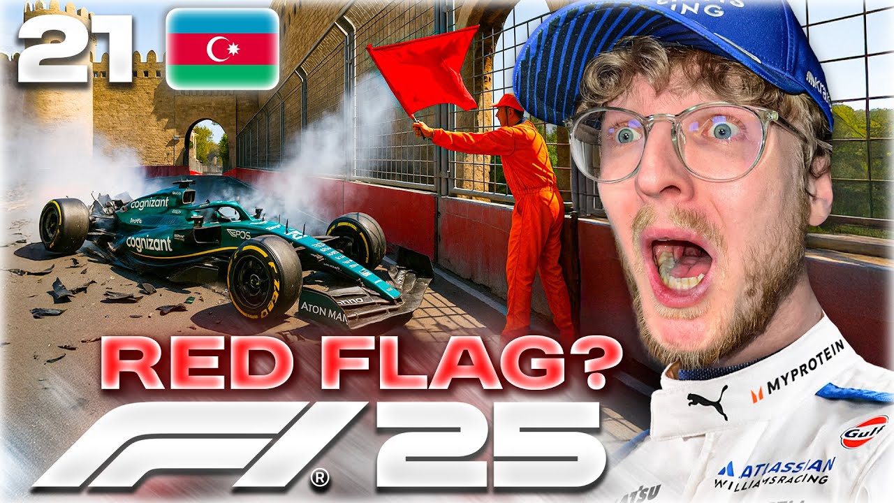 HORROR ROTE FLAGGE beim BAKU GP? - JEDDAH 2.0 in der 110er Williams Karriere? | CutterLukas