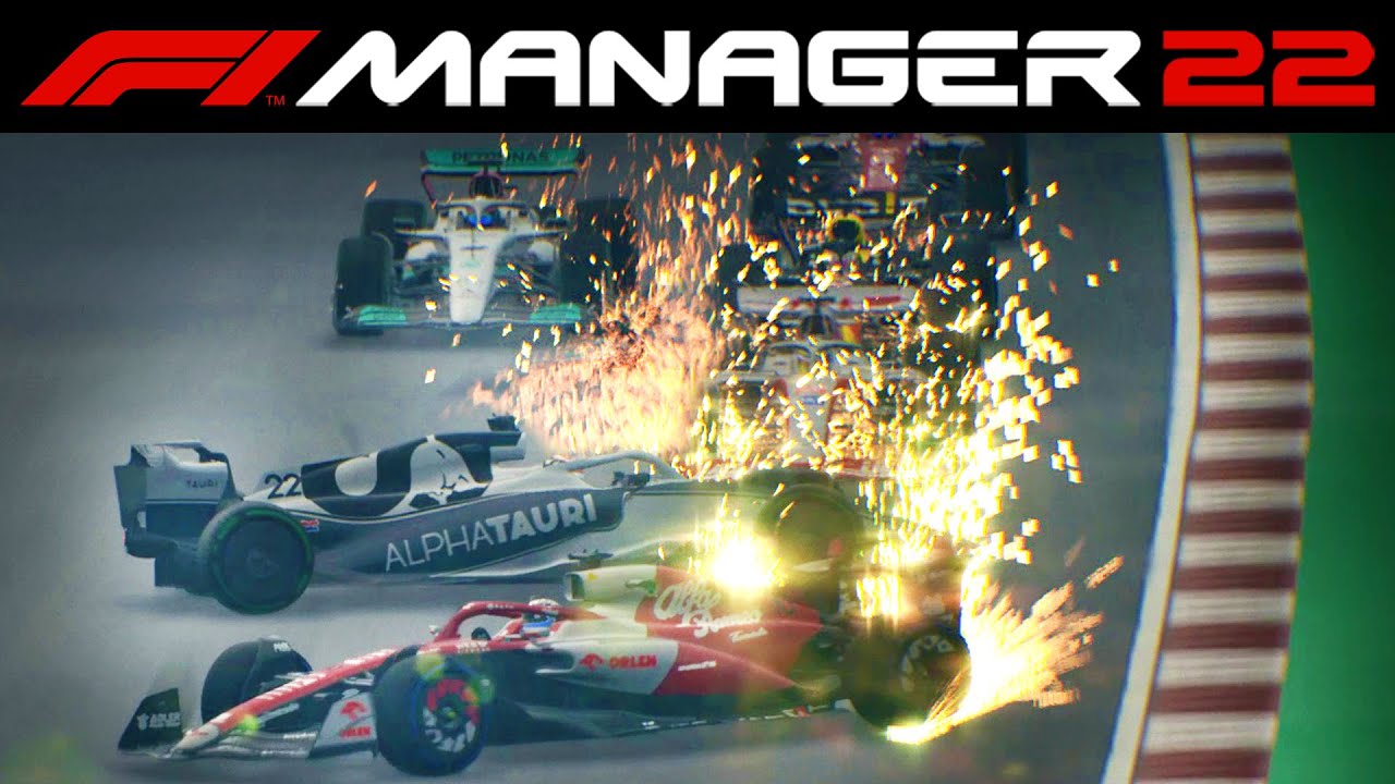 FOUR SAFETY CARS! WE BROKE THE GAME A BIT?! BIG SHUNTS! WET RACE! - F1 Manager 2022 CAREER Part 20