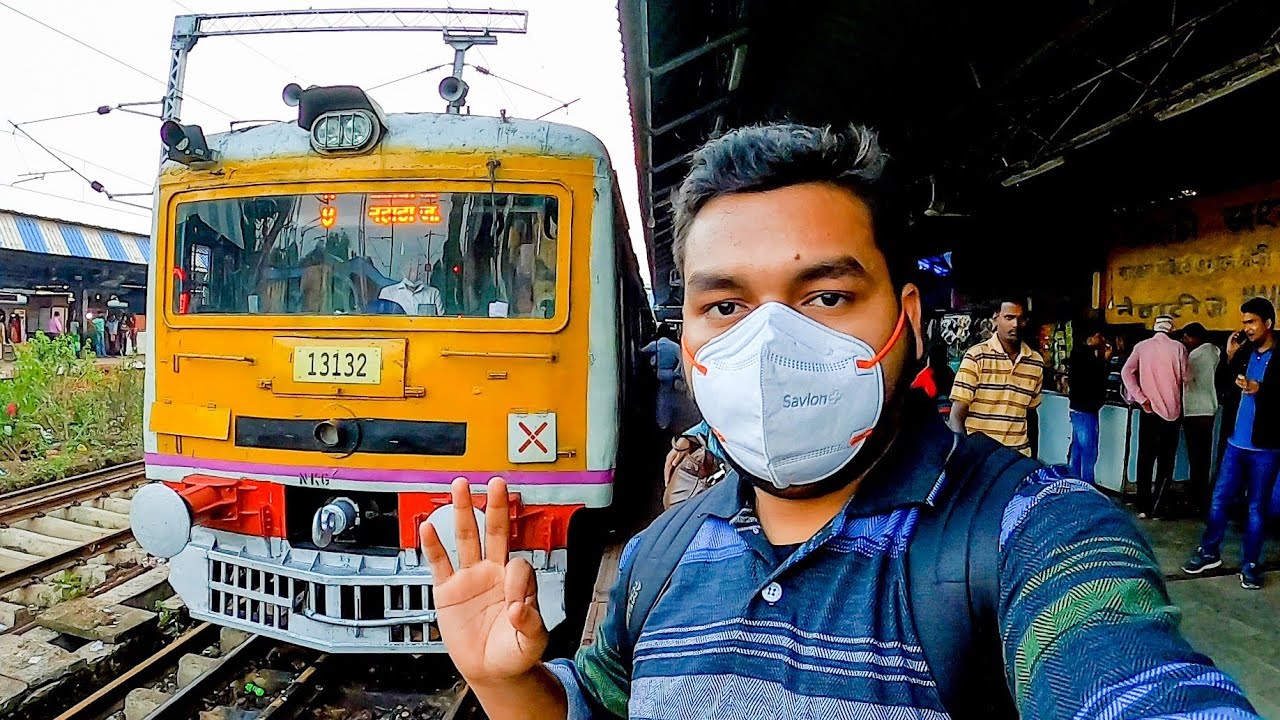 Budge Budge Naihati Route Local Train Journey Vlog.