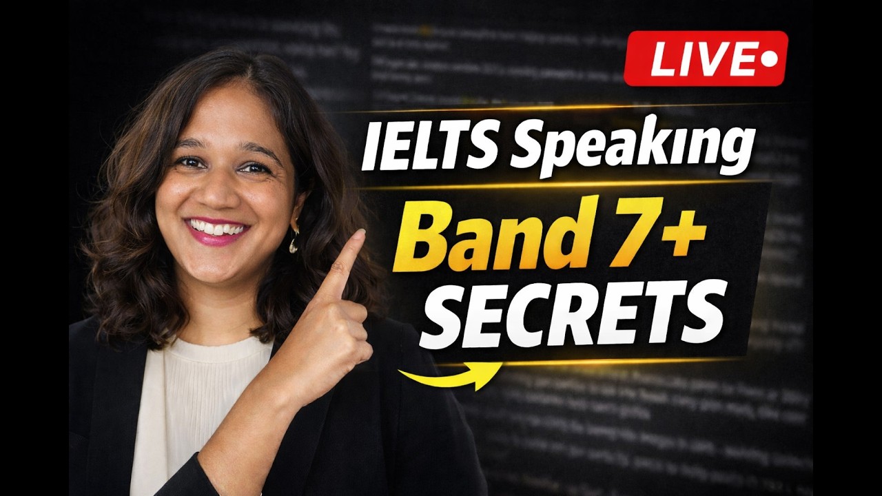 Мастер-класс по разговорной части IELTS 🔴 В прямом эфире | Как получить 7+ баллов (реальные страт...