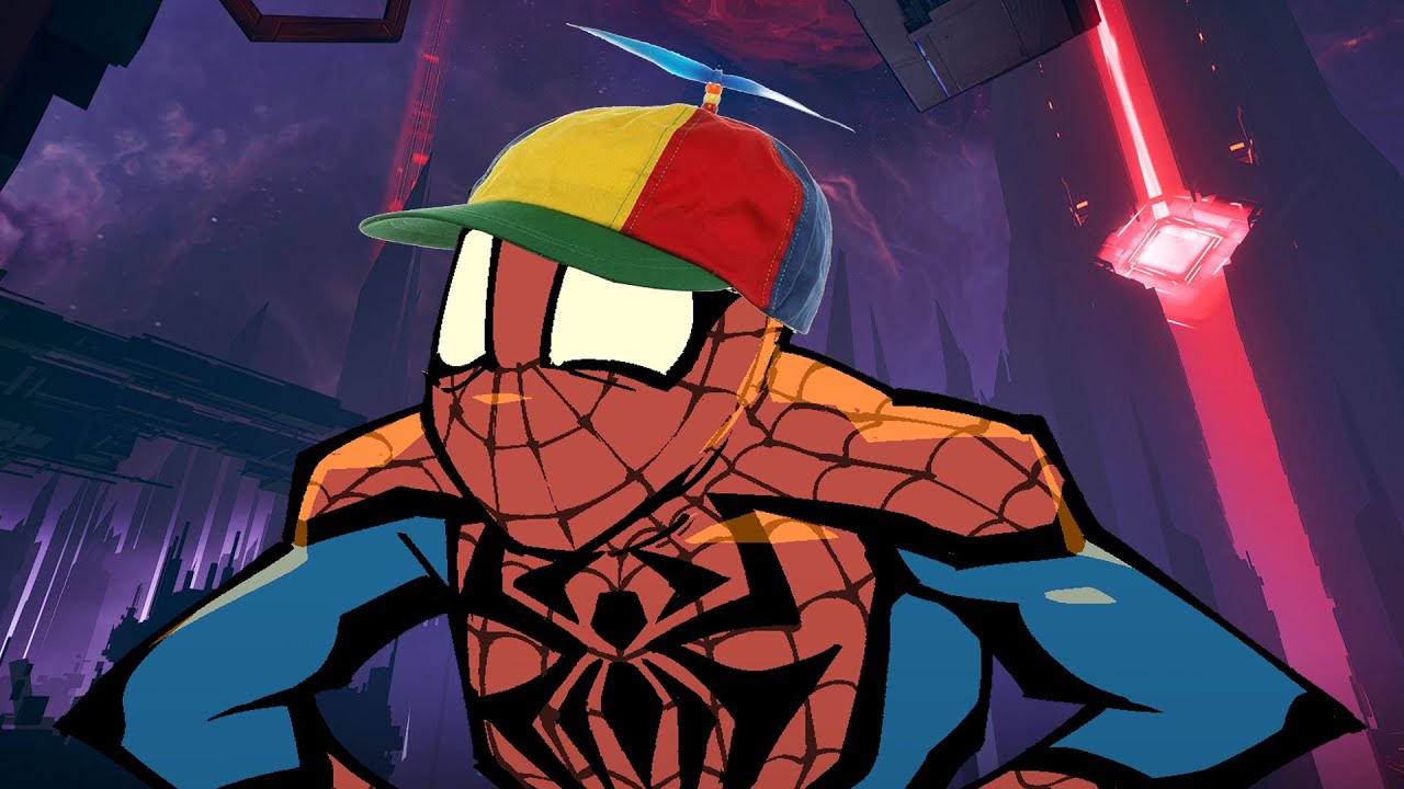 i like webbing people (wearing propeller hat)