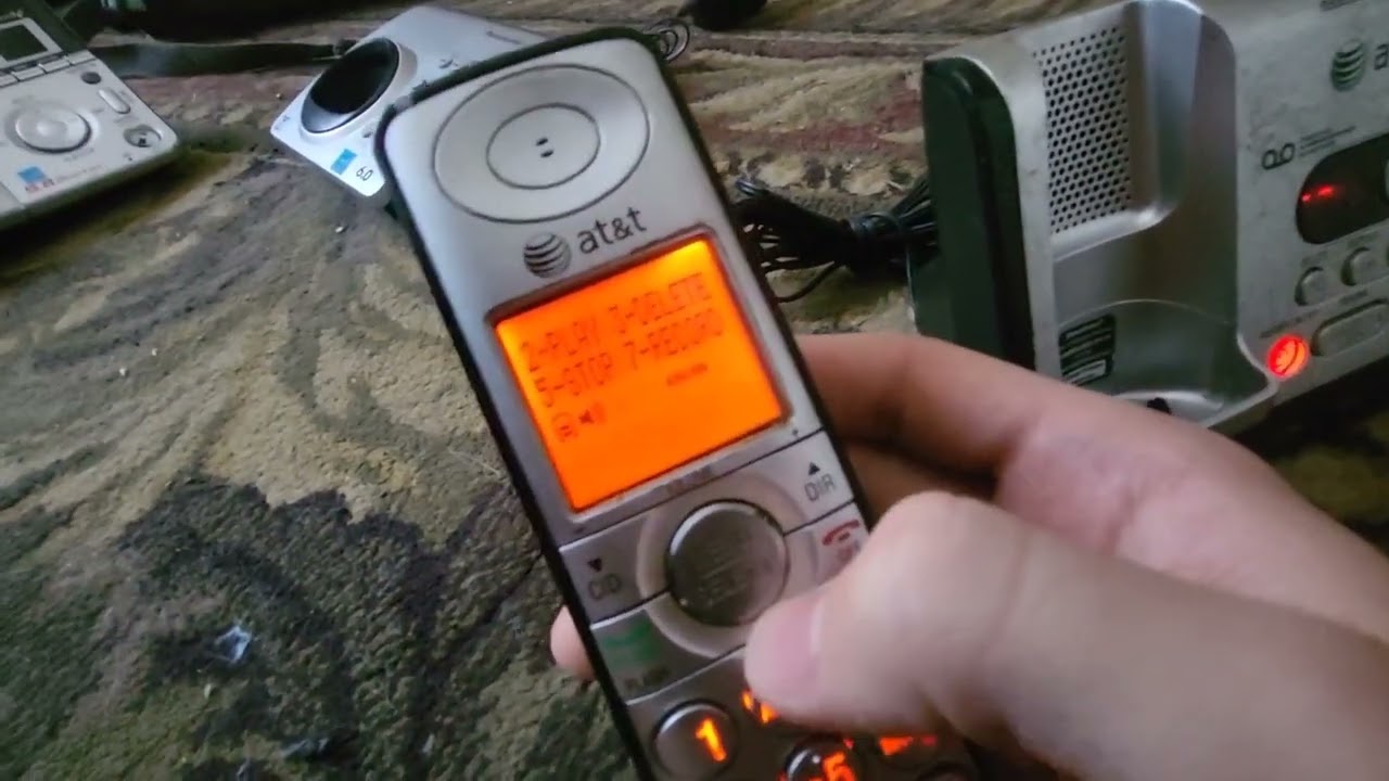 Answering machine greetings.