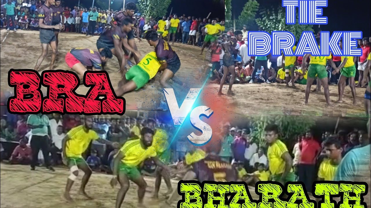#BRA Thiruvalam (vs) BHARATH katpadi 🤼&zwj;♂️kabaddi match 🔥(இடம் :சிகராஜாபுறம் )