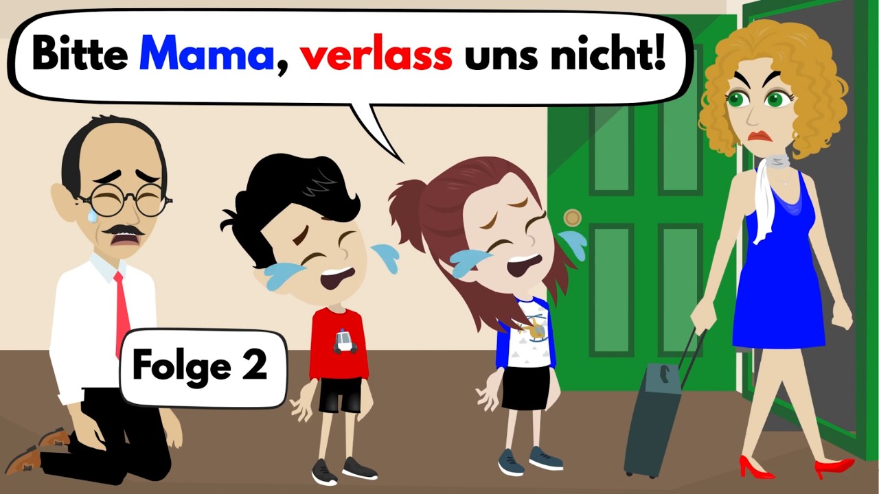 Grausame Stiefmutter &ndash; Folge 2 | Deutsch lernen mit Geschichten | Learn German Easily