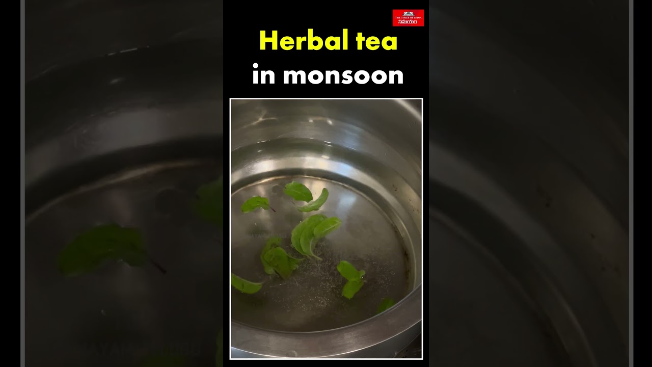 Herbal Tea In Monsoon#shorts#monsoon#rainyseason#stayhealthy#flu#cold#fever#seasonalflu#wellness#tea
