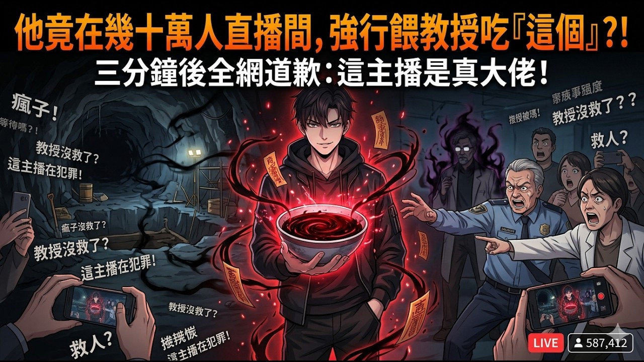 [MULTISUB]  探險狂豪：直播救人竟被罵變態？一碗黑驢血灌下，教授當場起死回生，全網看呆：大佬我錯了！ | Adventure Mad Hero | 都市 異能 考古 爽劇