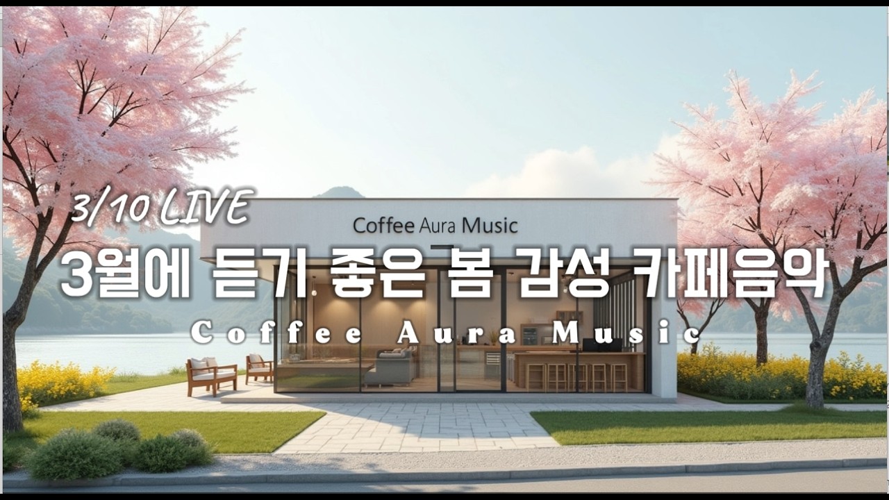 ☕ 카페음악 LIVE 🌱봄에 듣기 좋은 설렘 가득한 감성 팝송☀️아침에 듣기 좋은 카페 음악 플레이리스트 ✨ Spring Cafe Music Playlist 🎧3/10 LIVE