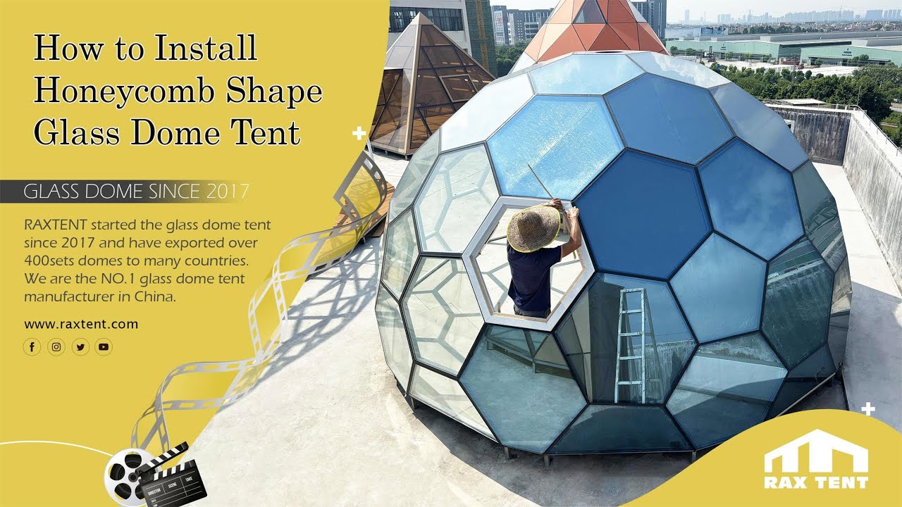 How to Install the Honeycomb Glass Dome Step by Step?