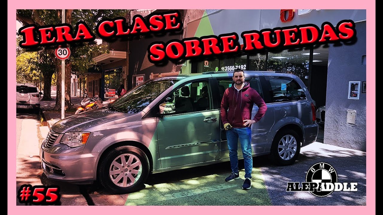 🏕Chrysler Town & Country 2017 Prueba al DETALLE👨‍👩‍👧‍👦IDEAL para TU FAMILIA