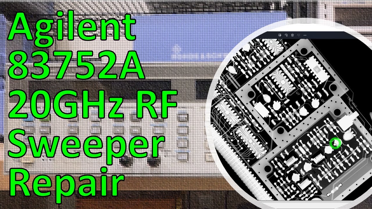 TSP #209 - Teardown, Repair & Analysis of an Agilent 83752A 10MHz - 20GHz RF Synthesized Sweeper