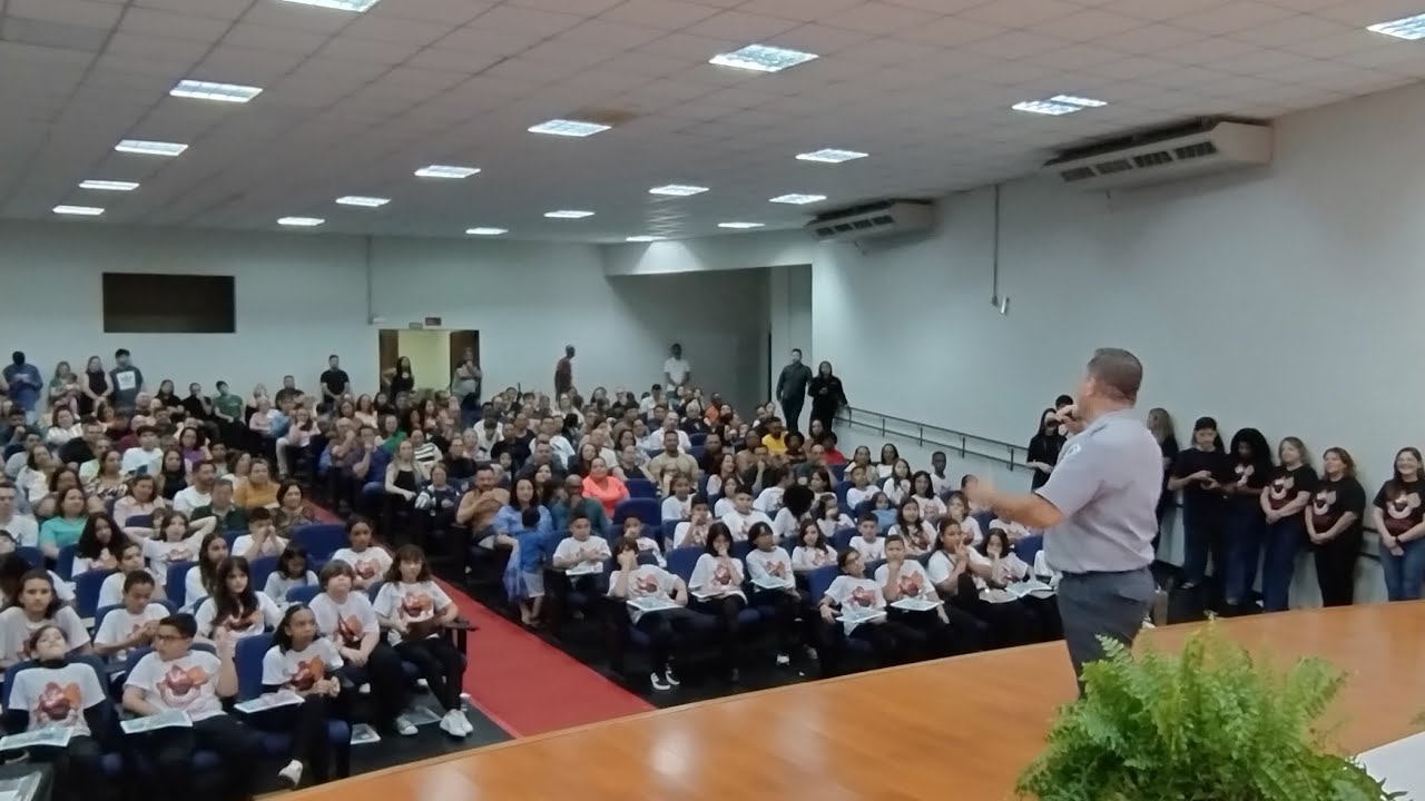 Formatura Proerd Colégio SESI em Jaú-Sp