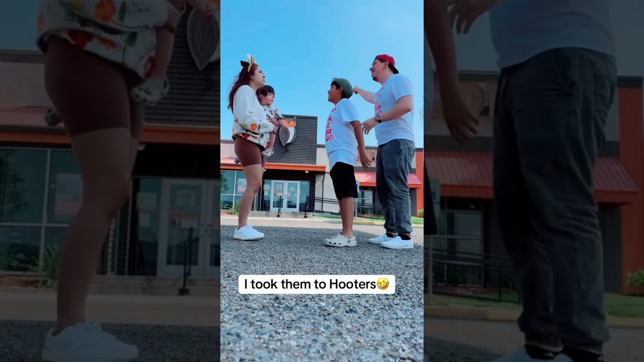 I Took Them To Hooters🤣🤣 #funny #shorts