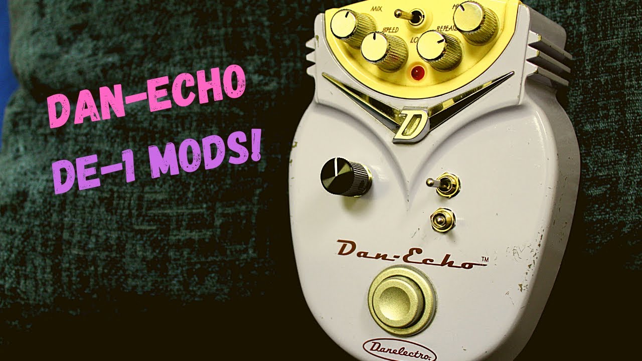Dan Electro Dan-Echo DE-1 Modifications