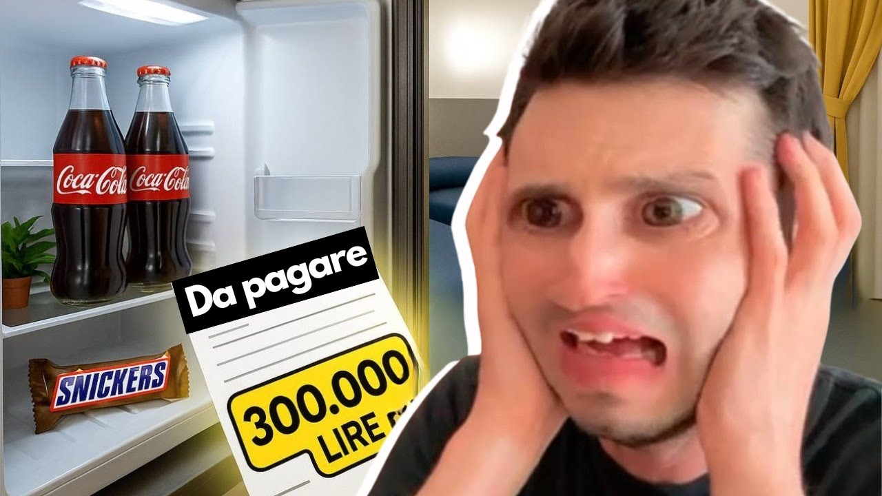 Io a 11 Anni Che Apro il FRIGOBAR Dell'Hotel Indebitando La Mia Famiglia